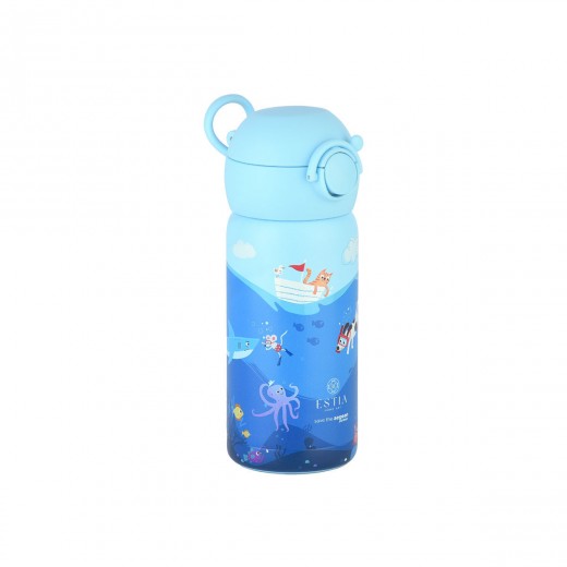 ESTIA ΘΕΡΜΟΣ ΠΑΙΔΙΚΟ WONDER BOTTLE SAVE THE AEGEAN 350ml OCEAN PLAY