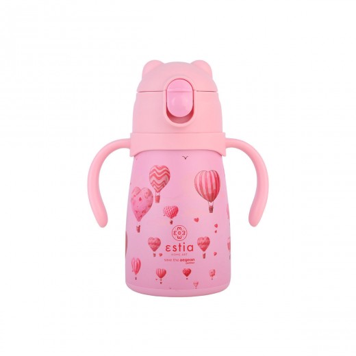 ESTIA ΘΕΡΜΟΣ ΠΑΙΔΙΚΟ BUBBLE BOTTLE SAVE THE AEGEAN 300ml LOVE ASCEND