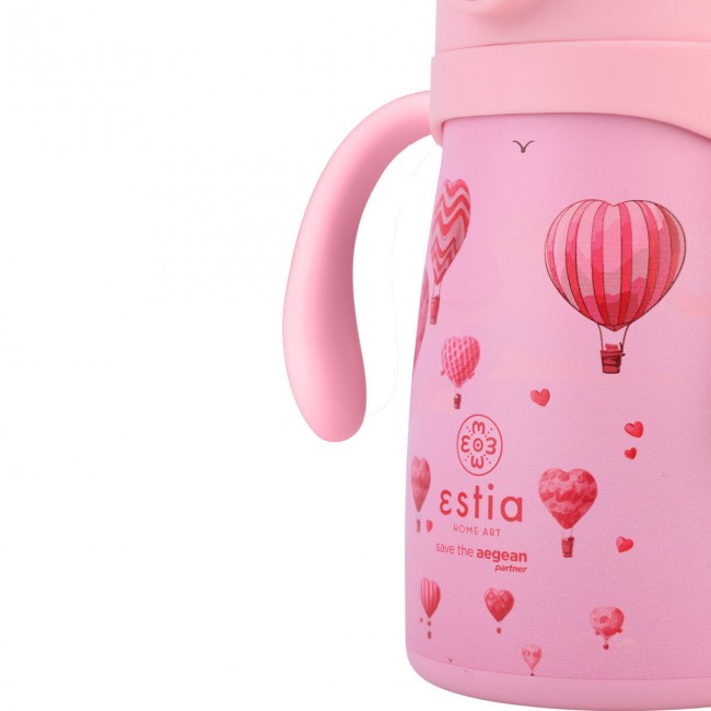 ESTIA ΘΕΡΜΟΣ ΠΑΙΔΙΚΟ BUBBLE BOTTLE SAVE THE AEGEAN 300ml LOVE ASCEND