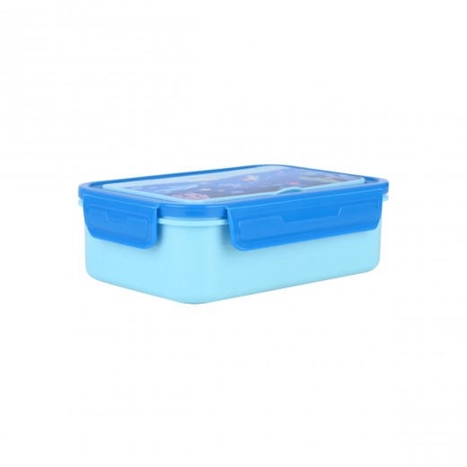 ESTIA ΠΑΙΔΙΚΟ ΦΑΓΗΤΟΔΟΧΕΙΟ SAVE THE AEGEAN 1400ml ΜΕ 3 ΘΗΚΕΣ OCEAN PLAY