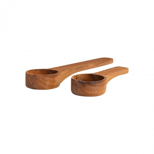 ESTIA ΞΥΛΙΝΗ ΜΕΖΟΥΡΑ ΚΟΥΖΙΝΑΣ ALLURE 16,7CM &amp;10CM ΣΕΤ