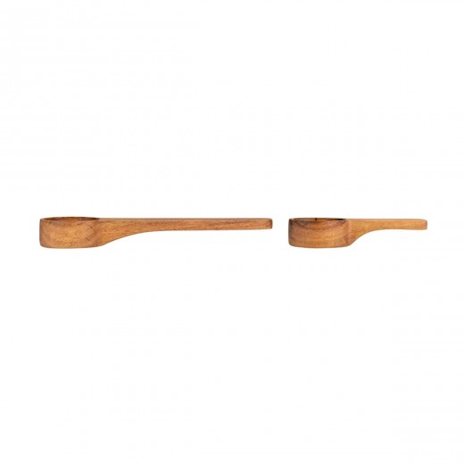 ESTIA ΞΥΛΙΝΗ ΜΕΖΟΥΡΑ ΚΟΥΖΙΝΑΣ ALLURE 16,7CM &amp;10CM ΣΕΤ