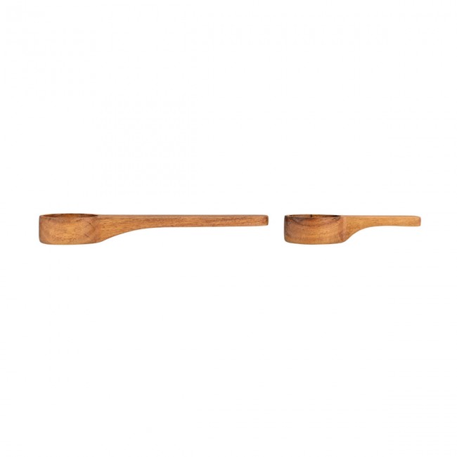 ESTIA ΞΥΛΙΝΗ ΜΕΖΟΥΡΑ ΚΟΥΖΙΝΑΣ ALLURE 16,7CM &amp;10CM ΣΕΤ