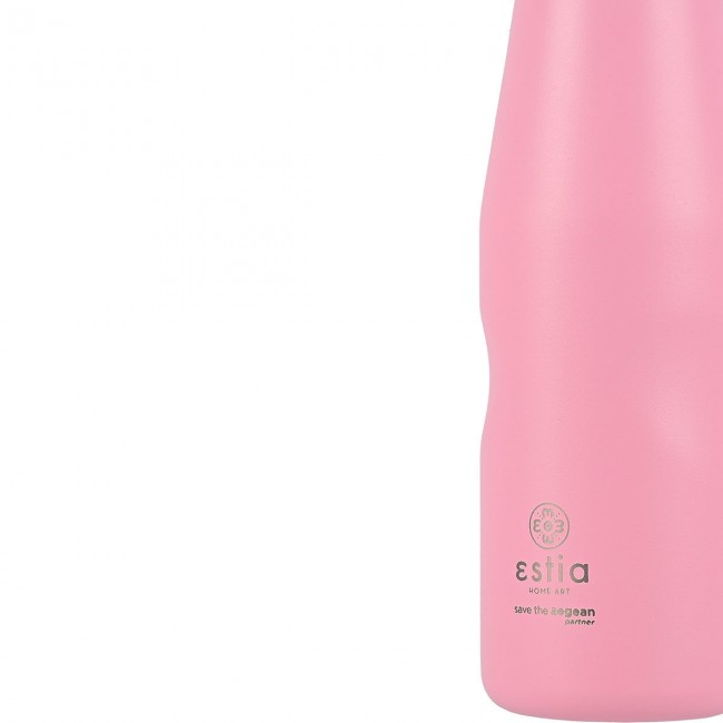 ESTIA ΘΕΡΜΟΣ TRAVEL FLASK SAVE THE AEGEAN 500ml BLOSSOM ROSE