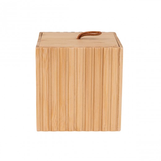 ESTIA ΚΟΥΤΙ ΑΠΟΘΗΚΕΥΣΗΣ ΚΑΙ ΟΡΓΑΝΩΣΗΣ BAMBOO ESSENTIALS 9x9x8cm