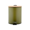 ESTIA ΧΑΡΤΟΔΟΧΕΙΟ ΜΠΑΝΙΟΥ OLIVE SERIES SOFT CLOSE 5lt ΛΑΔΙ
