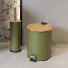 ESTIA ΧΑΡΤΟΔΟΧΕΙΟ ΜΠΑΝΙΟΥ OLIVE SERIES SOFT CLOSE 5lt ΛΑΔΙ