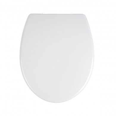 ESTIA ΚΑΠΑΚΙ ΛΕΚΑΝΗΣ SOFT CLOSE SELECTA DUROPLAST ΜΕ ΑΝΟΞΕΙΔΩΤΟΥΣ ΡΥΘΜΙΖΟΜΕΝΟΥΣ ΜΕΝΤΕΣΕΔΕΣ