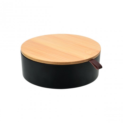 ESTIA ΚΟΥΤΙ ΑΠΟΘΗΚΕΥΣΗΣ &amp; ΟΡΓΑΝΩΣΗΣ BAMBOO ESSENTIALS ΜΕ ΚΑΘΡΕΦΤΗ