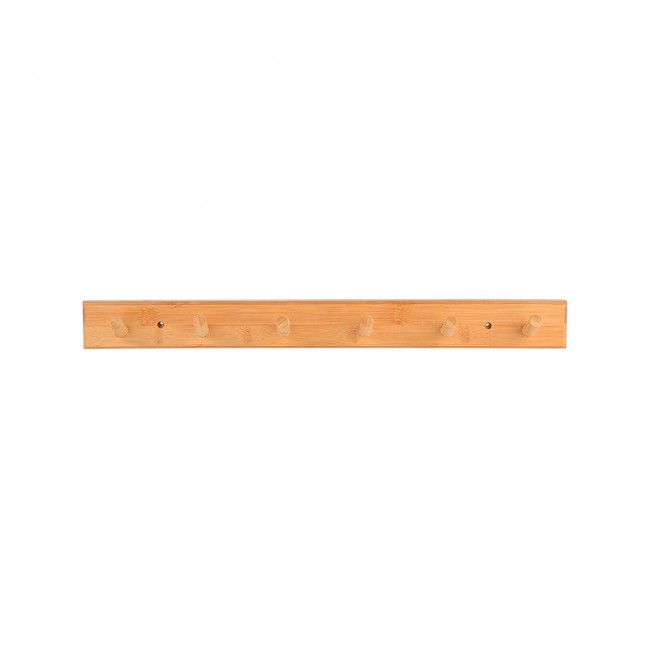 ESTIA ΚΡΕΜΑΣΤΡΑ ΤΟΙΧΟΥ BAMBOO 59x6x7cm 6 ΘΕΣΕΩΝ