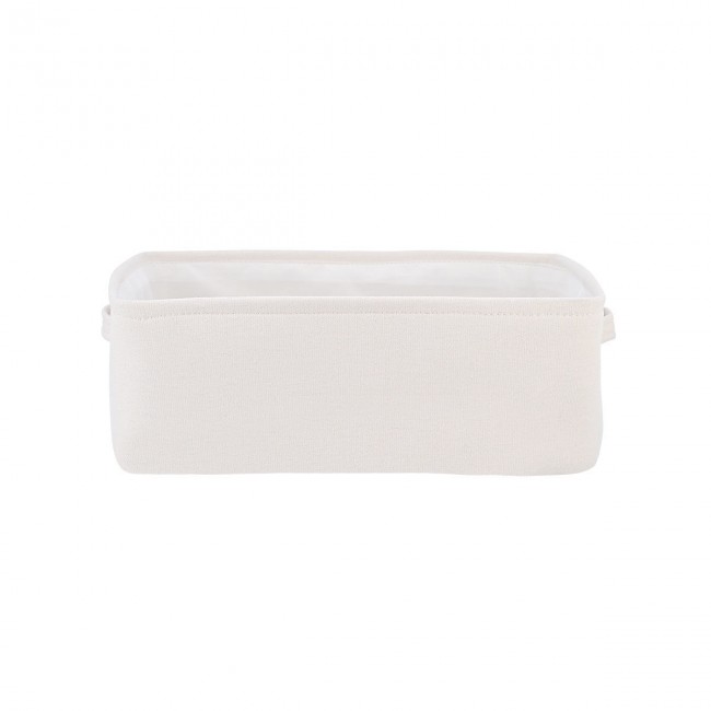 ESTIA ΚΟΥΤΙ ΑΠΟΘΗΚΕΥΣΗΣ &amp; ΟΡΓΑΝΩΣΗΣ IVORY 26x16.5x11.5cm ME ΧΕΡΟΥΛΙΑ