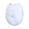 ESTIA ΚΑΠΑΚΙ ΛΕΚΑΝΗΣ MARBLE ΜΕ ΜΕΝΤΕΣΕΔΕΣ ΑΠΟ ΚΡΑΜΑ ΨΕΥΔΑΡΓΥΡΟΥ