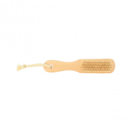 ESTIA ΒΟΥΡΤΣΑ ΠΟΔΙΩΝ ELIXIR BAMBOO ΜΕ ΕΛΑΦΡΟΠΕΤΡΑ 18x3.5x4cm