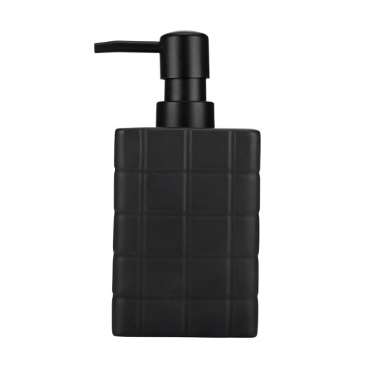 ESTIA ΑΝΤΛΙΑ ΣΑΠΟΥΝΙΟΥ TILES ΚΕΡΑΜΙΚΗ 450ml 7.5x15cm ΜΑΥΡΗ