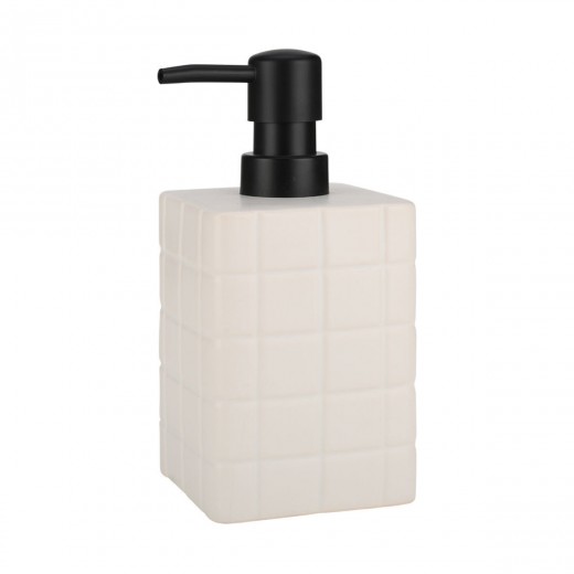 ESTIA ΑΝΤΛΙΑ ΣΑΠΟΥΝΙΟΥ TILES ΚΕΡΑΜΙΚΗ 450ml 7.5x15cm ΛΕΥΚΗ