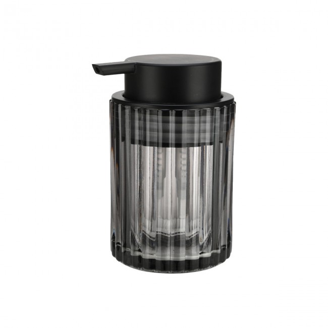 ESTIA ΑΝΤΛΙΑ ΣΑΠΟΥΝΙΟΥ ALIVIO ΓΥΑΛΙΝΗ ΑΝΑΓΛΥΦΗ 300ml 7.8x12.5cm ΜΑΥΡΗ