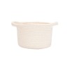 ESTIA ΚΑΛΑΘΙ ΚΡΕΜΑΣΤΟ BLANCA 20x20x15cm ΛΕΥΚΟ