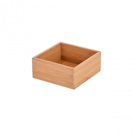 ESTIA ΚΟΥΤΙ ΟΡΓΑΝΩΣΗΣ ΣΥΡΤΑΡΙΟΥ BAMBOO ESSENTIALS 15x15x7cm