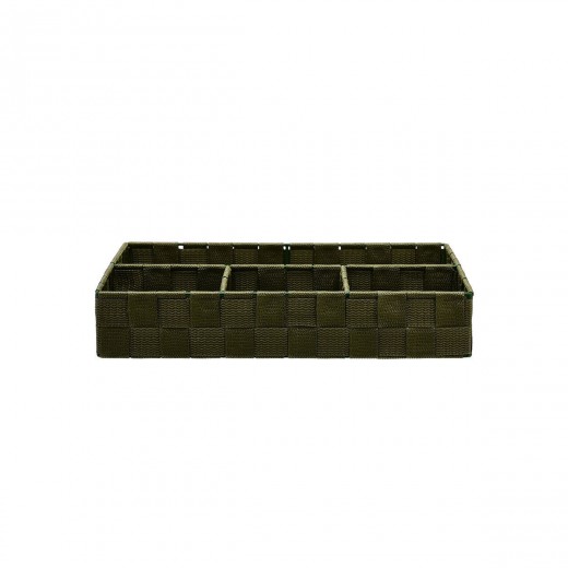 ESTIA ΚΑΛΑΘΙ ΟΡΓΑΝΩΣΗΣ 4 ΘΕΣΕΩΝ OLIVE SEIRES 33x23x6cm ΛΑΔΙ