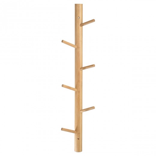 ESTIA ΚΡΕΜΑΣΤΡΑ ΤΟΙΧΟΥ BAMBOO 65x15x6cm 6 ΘΕΣΕΩΝ