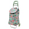 ESTIA ΚΑΡΟΤΣΙ ΛΑΪΚΗΣ LUX ΥΦΑΣΜΑΤΙΝΟ 36lt FLORAL ESTIA ΚΑΡΟΤΣΙ ΛΑΪΚΗΣ LUX ΥΦΑΣΜΑΤΙΝΟ 36lt FLORAL