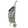 ESTIA ΚΑΡΟΤΣΙ ΛΑΪΚΗΣ LUX ΥΦΑΣΜΑΤΙΝΟ 36lt FLORAL ESTIA ΚΑΡΟΤΣΙ ΛΑΪΚΗΣ LUX ΥΦΑΣΜΑΤΙΝΟ 36lt FLORAL