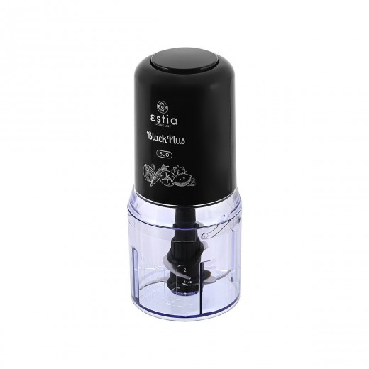 ESTIA ΠΟΛΥΚΟΠΤΗΣ BLACK PLUS 400W ΜΕ ΠΛΑΣΤΙΚΟ ΜΠΟΛ 500ml