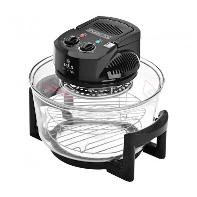 STORM ΦΟΥΡΝΑΚΙ ΡΟΜΠΟΤ CRYSTAL COOK 1400w 12lt ΜΕ ΑΝΤΙΣΤΆΣΕΙΣ ΜΑΥΡΟ