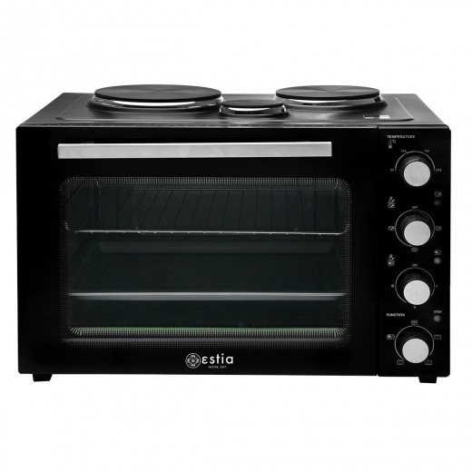 ESTIA ΗΛΕΚΤΡΙΚΟ ΦΟΥΡΝΑΚΙ COMPACT COOKER 3250W 48lt ΜΕ 3 ΕΣΤΙΕΣ ΚΑΙ ΛΕΙΤΟΥΡΓΙΑ ΑΕΡΑ