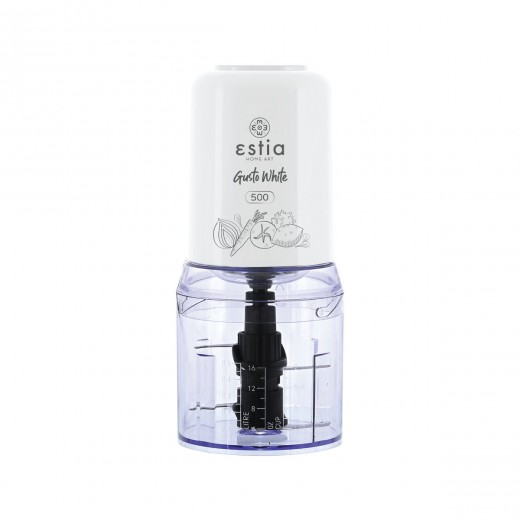 ESTIA ΠΟΛΥΚΟΠΤΗΣ GUSTO WHITE 400w ΜΕ ΠΛΑΣΤΙΚΟ ΔΟΧΕΙΟ 500ml