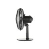 ESTIA ΑΝΕΜΙΣΤΗΡΑΣ ΕΠΙΤΡΑΠΕΖΙΟΣ LEVANTO 30cm 45w ΜΑΥΡΟΣ
