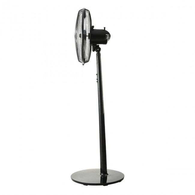 ESTIA ΑΝΕΜΙΣΤΗΡΑΣ ΣΤΑΝΤ ΕΠΙΔΑΠΕΔΙΟΣ LEVANTO 40cm 55w ΜΑΥΡΟΣ