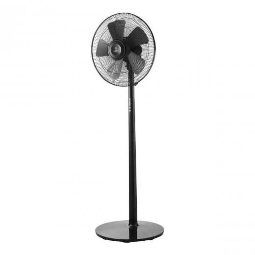 ESTIA ΑΝΕΜΙΣΤΗΡΑΣ ΣΤΑΝΤ ΕΠΙΔΑΠΕΔΙΟΣ LEVANTO 40cm 55w ΜΑΥΡΟΣ ΜΕ ΤΗΛΕΧΕΙΡΙΣΤΗΡΙΟ