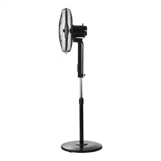 ESTIA ΑΝΕΜΙΣΤΗΡΑΣ ΣΤΑΝΤ ΕΠΙΔΑΠΕΔΙΟΣ BOW 40cm 60w ΜΑΥΡΟΣ