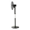 ESTIA ΑΝΕΜΙΣΤΗΡΑΣ ΣΤΑΝΤ ΕΠΙΔΑΠΕΔΙΟΣ BOW 40cm 60w ΜΑΥΡΟΣ ΜΕ ΤΗΛΕΧΕΙΡΙΣΤΗΡΙΟ