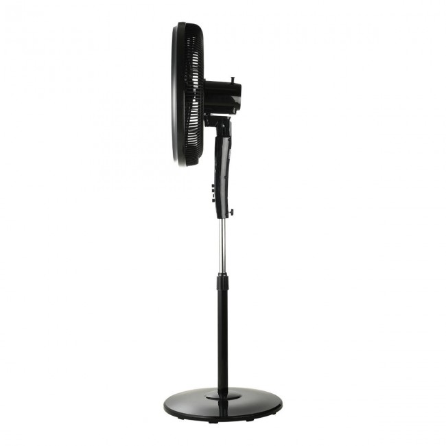 ESTIA ΑΝΕΜΙΣΤΗΡΑΣ ΣΤΑΝΤ ΕΠΙΔΑΠΕΔΙΟΣ AITHER 45cm 75w ΜΑΥΡΟΣ