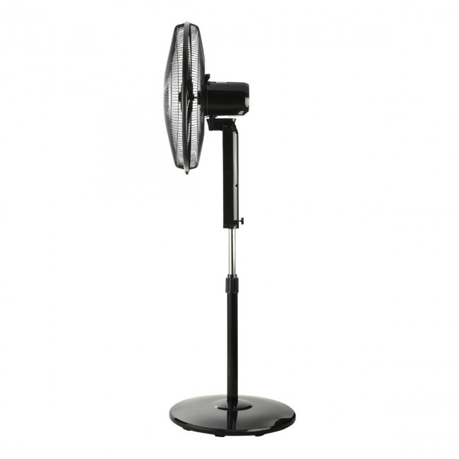 ESTIA ΑΝΕΜΙΣΤΗΡΑΣ ΣΤΑΝΤ ΕΠΙΔΑΠΕΔΙΟΣ BOW 45cm 75w ΜΑΥΡΟΣ ΜΕ ΤΗΛΕΧΕΙΡΙΣΤΗΡΙΟ