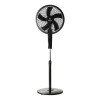 ESTIA ΑΝΕΜΙΣΤΗΡΑΣ ΣΤΑΝΤ ΕΠΙΔΑΠΕΔΙΟΣ AITHER 40cm 45w ΜΑΥΡΟΣ ΜΕ ΧΡΟΝΟΔΙΑΚΟΠΤΗ