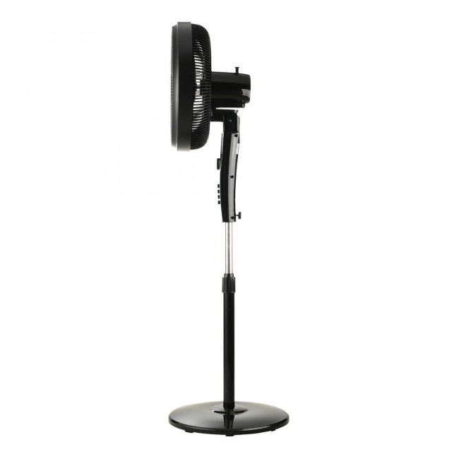 ESTIA ΑΝΕΜΙΣΤΗΡΑΣ ΣΤΑΝΤ ΕΠΙΔΑΠΕΔΙΟΣ AITHER 40cm 45w ΜΑΥΡΟΣ ΜΕ ΧΡΟΝΟΔΙΑΚΟΠΤΗ