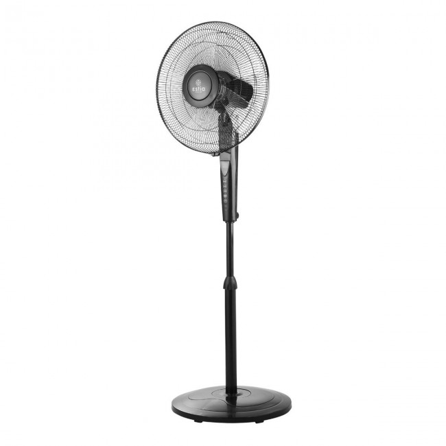 ESTIA ΑΝΕΜΙΣΤΗΡΑΣ ΣΤΑΝΤ ΕΠΙΔΑΠΕΔΙΟΣ ABEL 40cm 60w ΜΕ LED ΟΘΟΝΗ ΑΦΗΣ &amp; ΤΗΛΕΧΕΙΡΙΣΤΗΡΙΟ