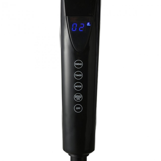 ESTIA ΑΝΕΜΙΣΤΗΡΑΣ ΣΤΑΝΤ ΕΠΙΔΑΠΕΔΙΟΣ ABEL 40cm 60w ΜΕ LED ΟΘΟΝΗ ΑΦΗΣ &amp; ΤΗΛΕΧΕΙΡΙΣΤΗΡΙΟ