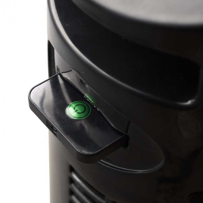 ESTIA ΑΝΕΜΙΣΤΗΡΑΣ ΔΑΠΕΔΟΥ ΠΥΡΓΟΣ TURRET 91cm 45w ΜΕ ΤΗΛΕΧΕΙΡΙΣΤΗΡΙΟ &amp; ΧΡΟΝΟΔΙΑΚΟΠΤΗ