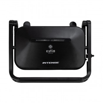 ESTIA ΤΟΣΤΙΕΡΑ INTENSE DARK 2 ΘΕΣΕΩΝ 1300w ΜΕ ΑΝΤΙΚΟΛΛΗΤΙΚΕΣ ΠΛΑΚΕΣ ΜΑΤ
