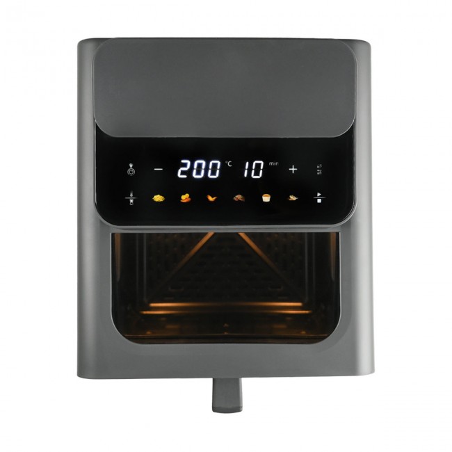 ESTIA AIR FRYER RECTA FRY 1600w 7lt ME ΨΗΦΙΑΚΗ ΟΘΟΝΗ &amp; 6 ΠΡΟΓΡΑΜΜΑΤΑ ΓΚΡΙ