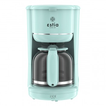 ESTIA ΚΑΦΕΤΙΕΡΑ ΦΙΛΤΡΟΥ JADE ΠΛΑΣΤΙΚΗ 900w ΜΕ ΓΥΑΛΙΝΗ ΚΑΝΑΤΑ 1.5lt