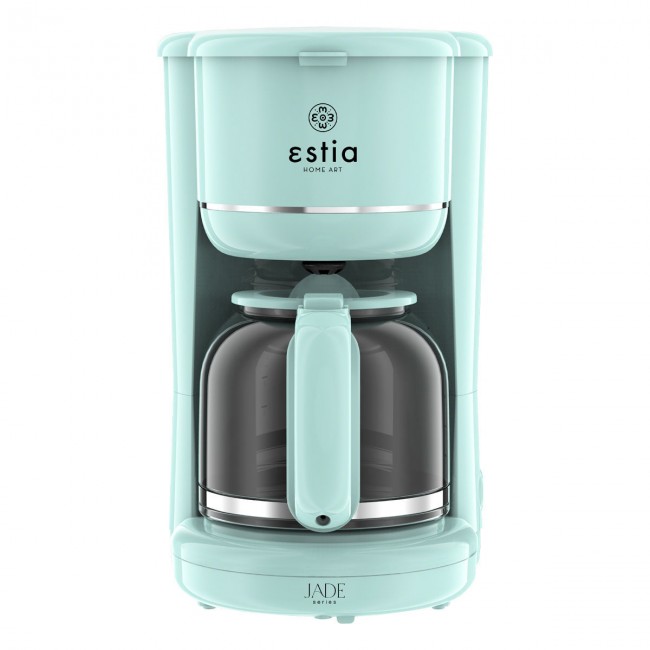 ESTIA ΚΑΦΕΤΙΕΡΑ ΦΙΛΤΡΟΥ JADE ΠΛΑΣΤΙΚΗ 900w ΜΕ ΓΥΑΛΙΝΗ ΚΑΝΑΤΑ 1.5lt