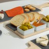 ESTIA ΠΛΑΤΩ ΣΕΡΒΙΡΙΣΜΑΤΟΣ ΣΧΙΣΤΟΛΙΘΟΥ ΜΕ ΞΥΛΙΝΗ ΒΑΣΗ & 3 ΜΠΟΛ ΜΕ ΚΟΥΤΑΛΙ 28x11cm ESTIA ΠΛΑΤΩ ΣΕΡΒΙΡΙΣΜΑΤΟΣ ΣΧΙΣΤΟΛΙΘΟΥ ΜΕ ΞΥΛΙΝΗ ΒΑΣΗ & 3 ΜΠΟΛ ΜΕ ΚΟΥΤΑΛΙ 28x11cm