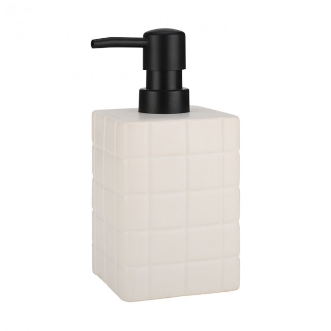 ESTIA ΑΝΤΛΙΑ ΣΑΠΟΥΝΙΟΥ TILES ΚΕΡΑΜΙΚΗ 450ml 7.5x15cm ΛΕΥΚΗ