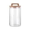 ESTIA ΔΟΧΕΙΟ ΑΠΟΘΗΚΕΥΣΗΣ ALLURE ΓΥΑΛΙΝΟ 1000ml 10x10x19cm