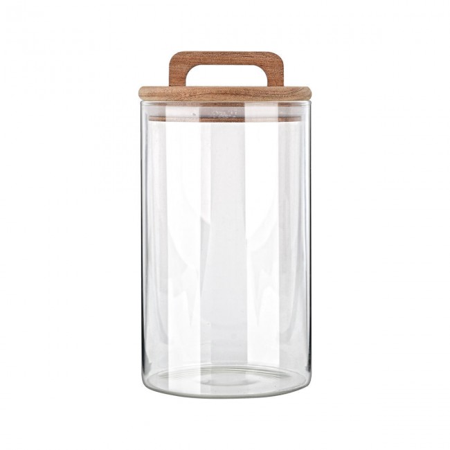 ESTIA ΔΟΧΕΙΟ ΑΠΟΘΗΚΕΥΣΗΣ ALLURE ΓΥΑΛΙΝΟ 1000ml 10x10x19cm
